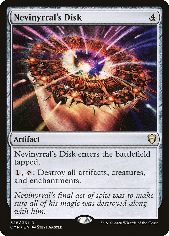Nevinyrral's Disk [Commander Legends] | Deep Dive Games St. Marys