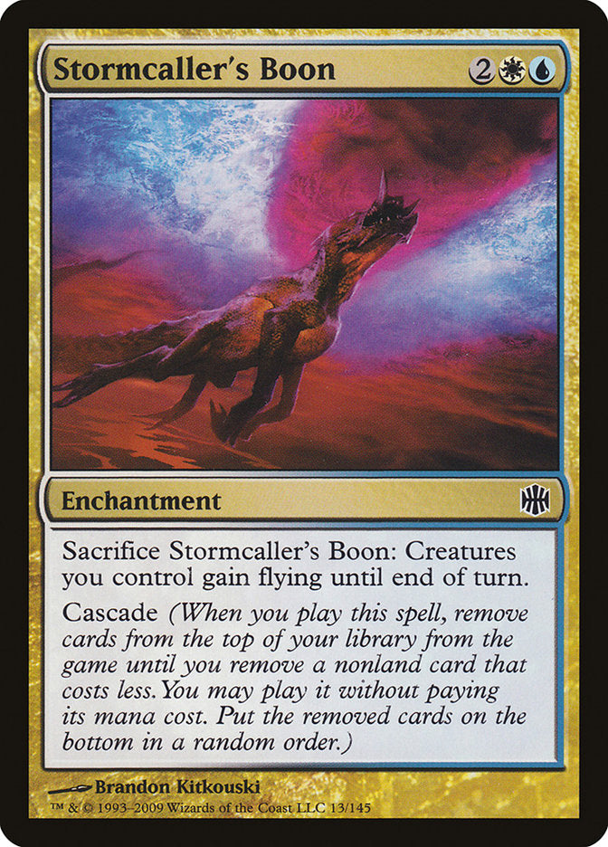 Stormcaller's Boon [Alara Reborn] | Deep Dive Games St. Marys