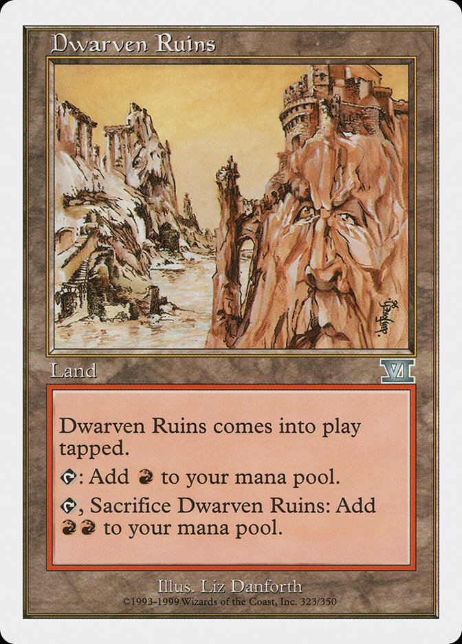 Dwarven Ruins [Classic Sixth Edition] | Deep Dive Games St. Marys