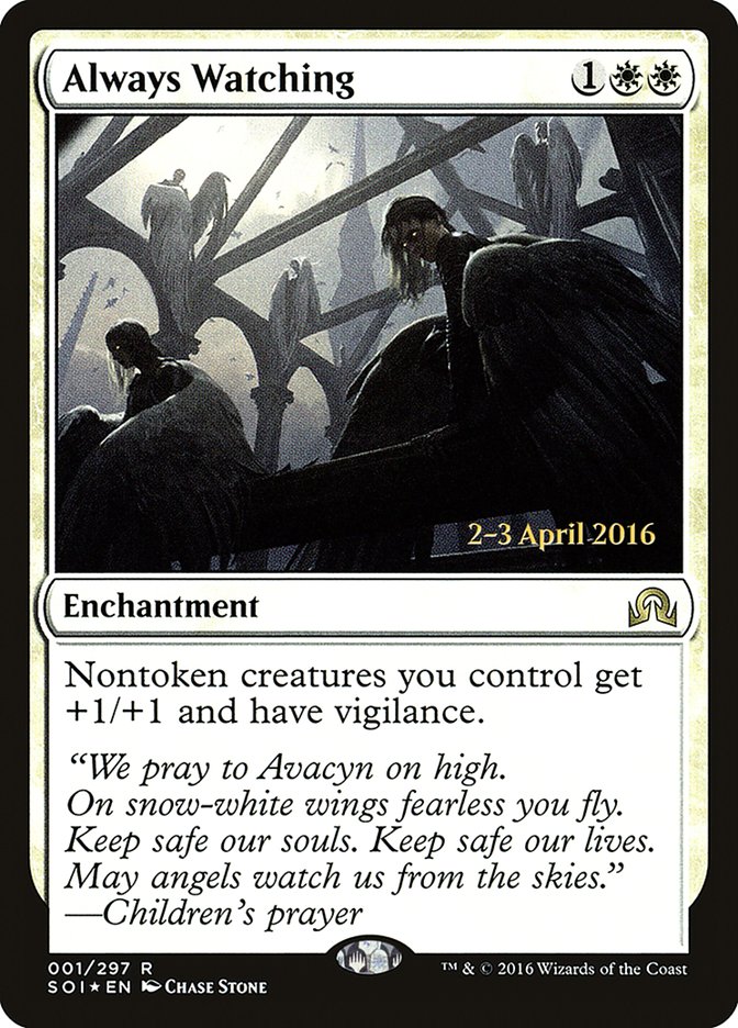 Always Watching [Shadows over Innistrad Prerelease Promos] | Deep Dive Games St. Marys