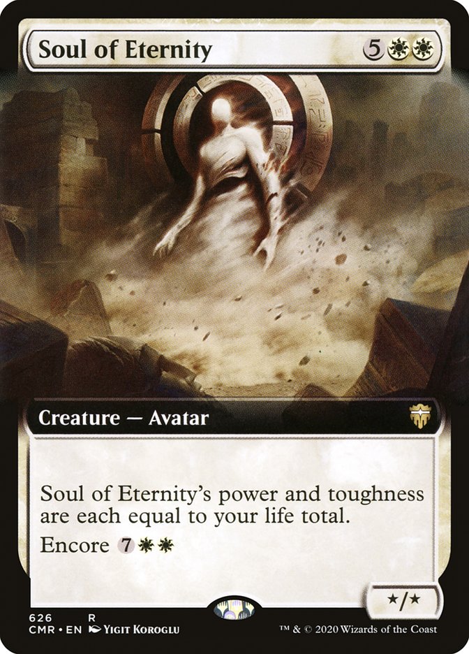 Soul of Eternity (Extended Art) [Commander Legends] | Deep Dive Games St. Marys