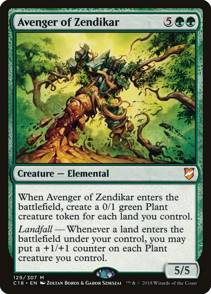 Avenger of Zendikar [Commander 2018] | Deep Dive Games St. Marys