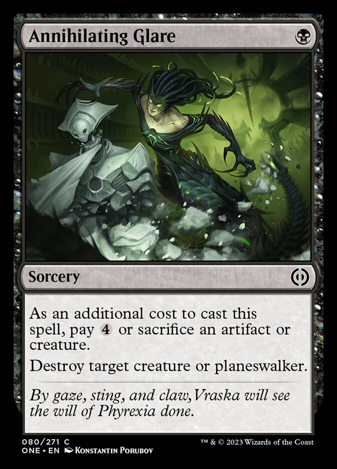 Annihilating Glare [Phyrexia: All Will Be One] | Deep Dive Games St. Marys