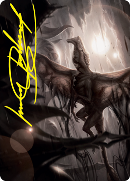 Shadrix Silverquill Art Card (Gold-Stamped Signature) [Strixhaven: School of Mages Art Series] | Deep Dive Games St. Marys