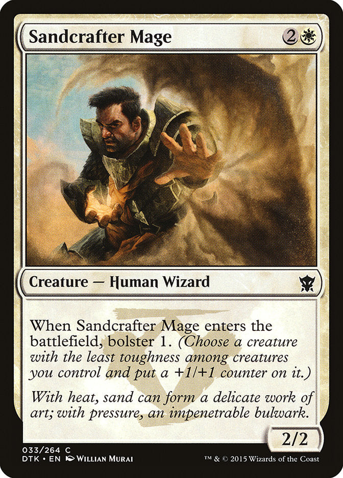 Sandcrafter Mage [Dragons of Tarkir] | Deep Dive Games St. Marys