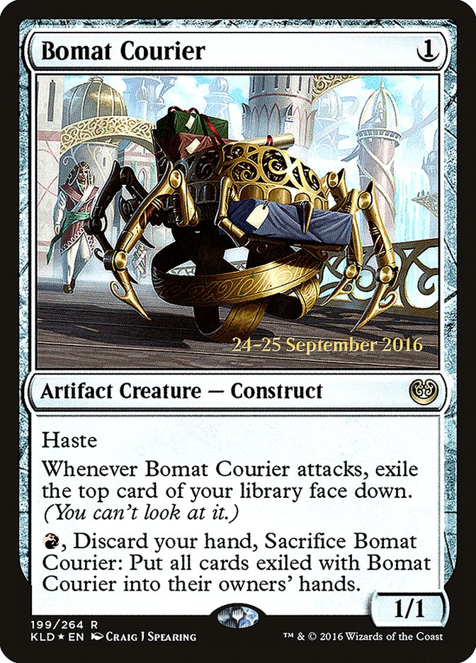 Bomat Courier [Kaladesh Prerelease Promos] | Deep Dive Games St. Marys