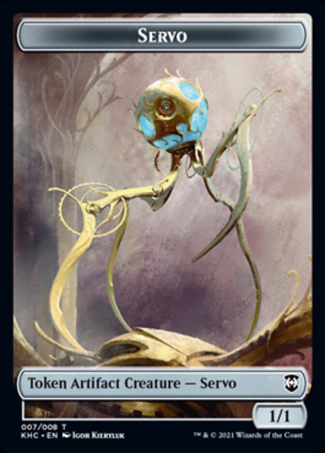 Servo Token [Kaldheim Commander Tokens] | Deep Dive Games St. Marys