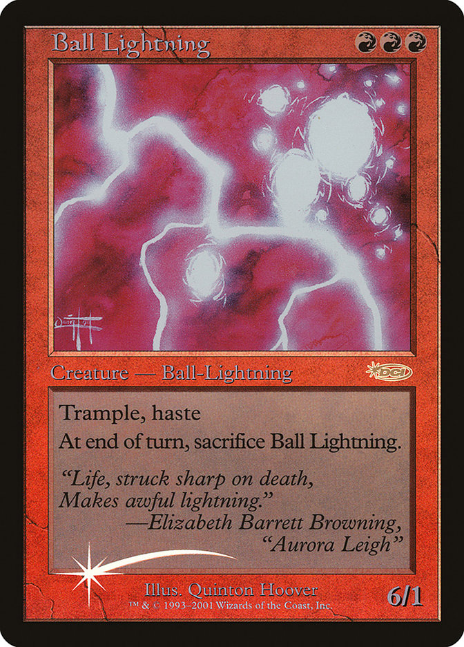 Ball Lightning [Judge Gift Cards 2001] | Deep Dive Games St. Marys