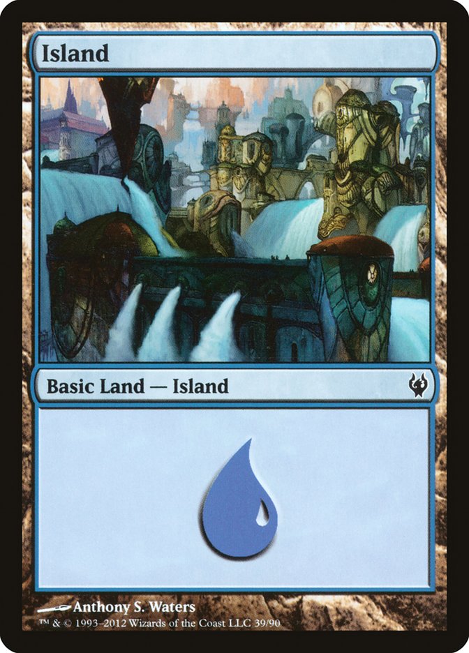 Island (39) [Duel Decks: Izzet vs. Golgari] | Deep Dive Games St. Marys