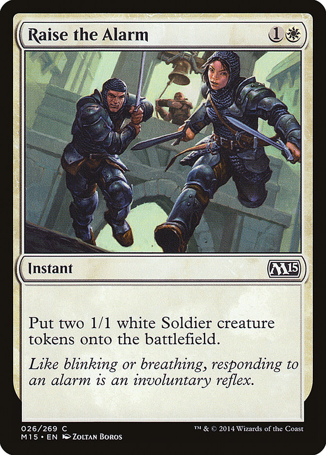Raise the Alarm [Magic 2015] | Deep Dive Games St. Marys