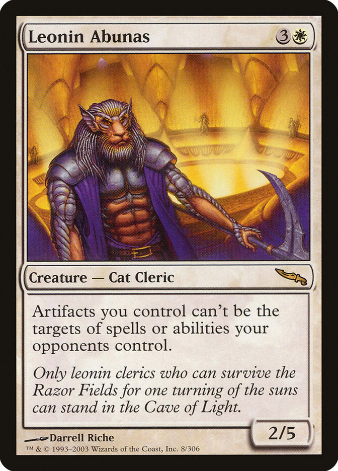 Leonin Abunas [Mirrodin] | Deep Dive Games St. Marys