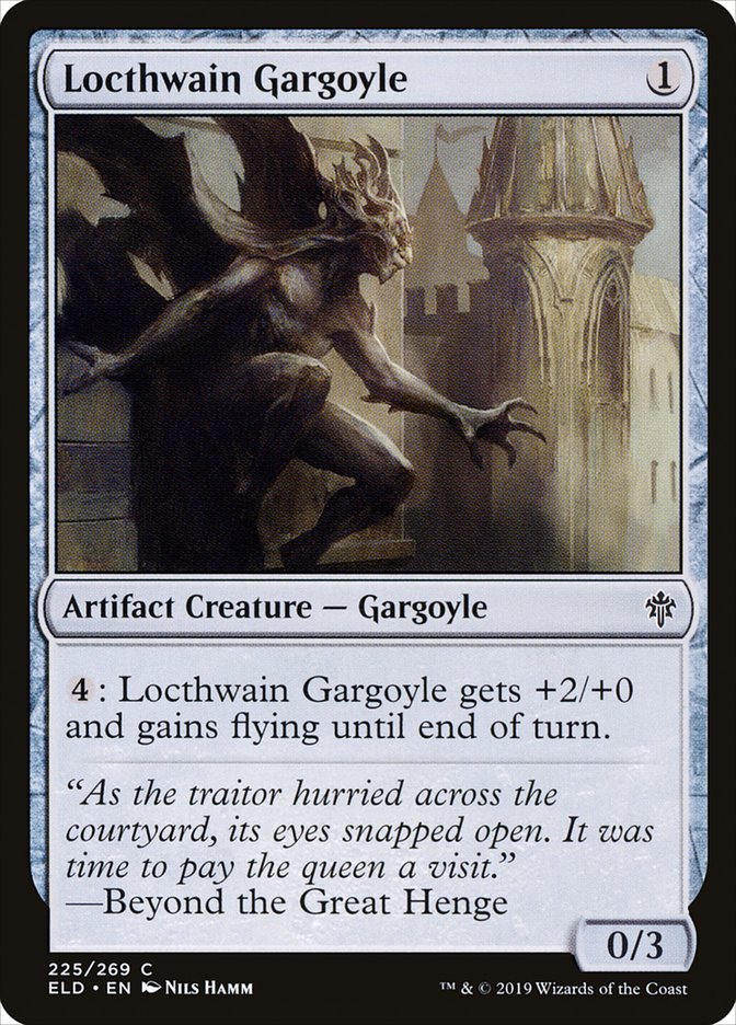 Locthwain Gargoyle [Throne of Eldraine] | Deep Dive Games St. Marys