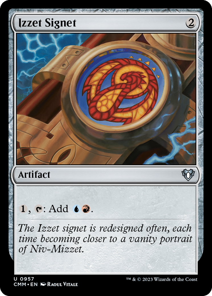 Izzet Signet [Commander Masters] | Deep Dive Games St. Marys