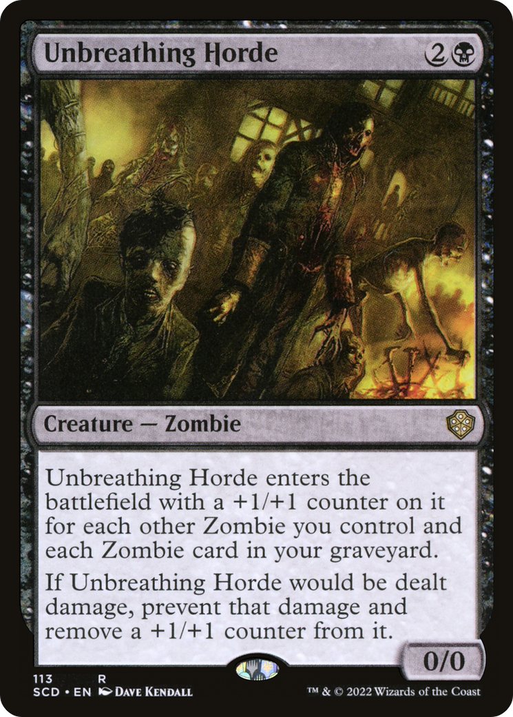 Unbreathing Horde [Starter Commander Decks] | Deep Dive Games St. Marys