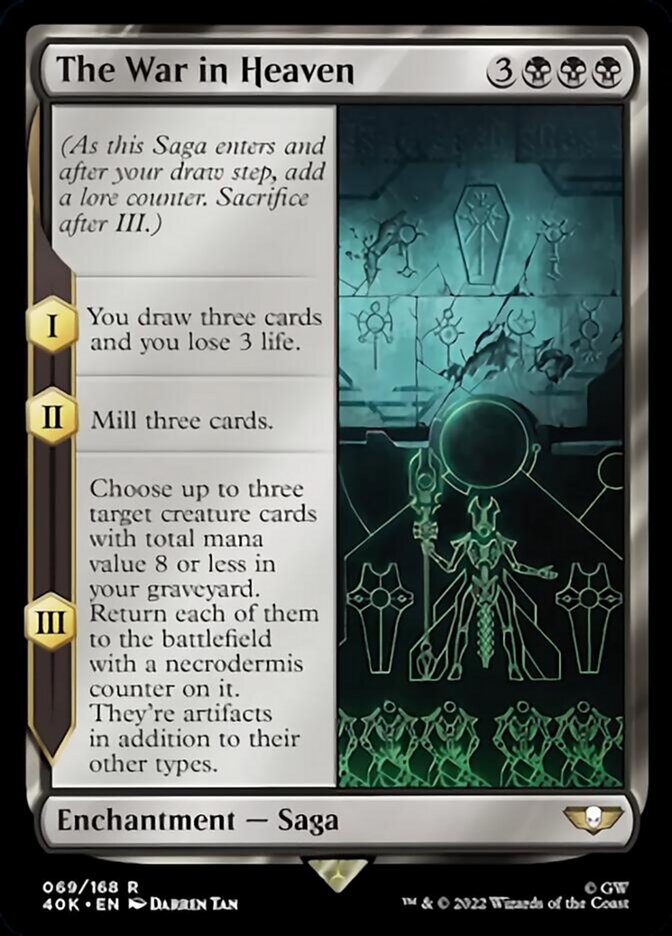 The War in Heaven (Surge Foil) [Warhammer 40,000] | Deep Dive Games St. Marys