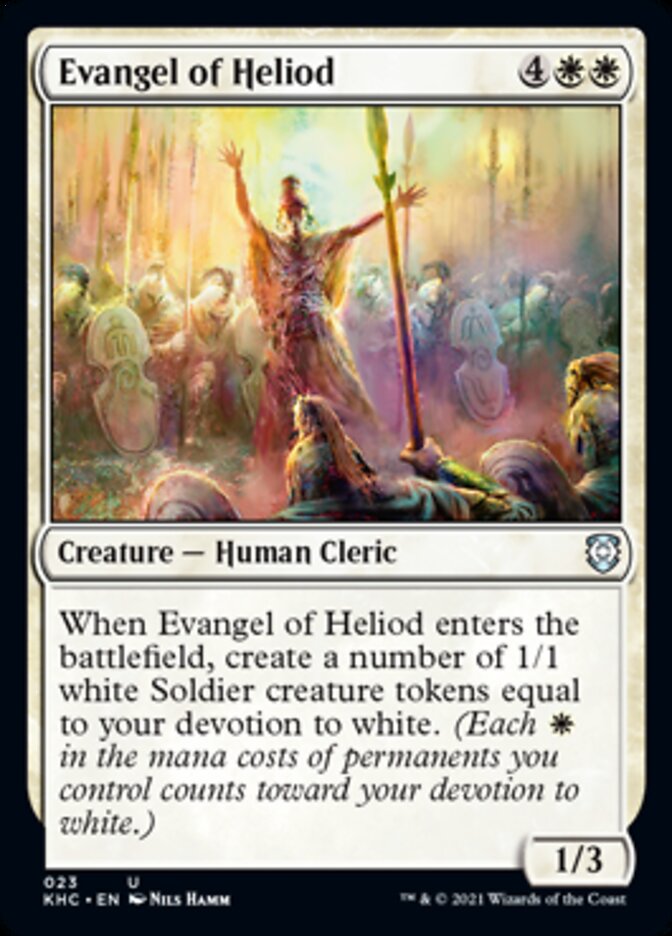Evangel of Heliod [Kaldheim Commander] | Deep Dive Games St. Marys