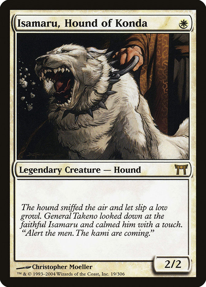Isamaru, Hound of Konda [Champions of Kamigawa] | Deep Dive Games St. Marys