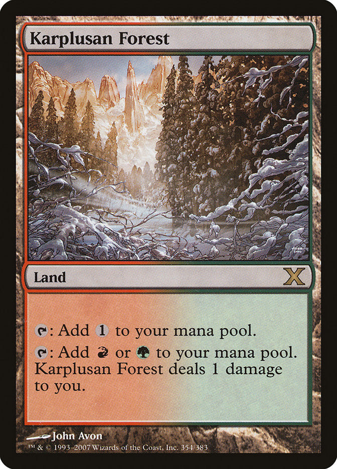 Karplusan Forest [Tenth Edition] | Deep Dive Games St. Marys