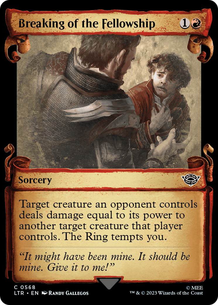 Breaking of the Fellowship [The Lord of the Rings: Tales of Middle-Earth Showcase Scrolls] | Deep Dive Games St. Marys