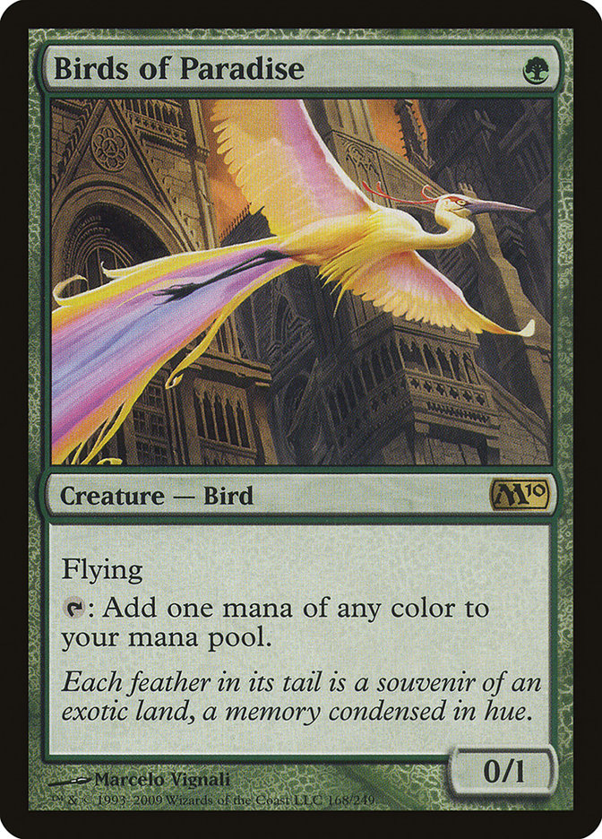 Birds of Paradise [Magic 2010] | Deep Dive Games St. Marys