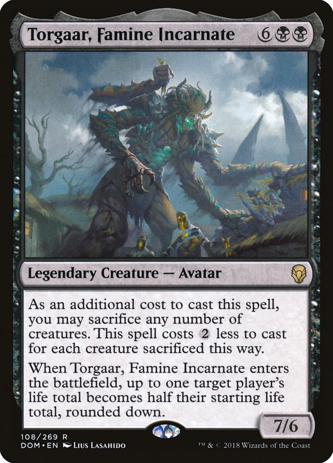 Torgaar, Famine Incarnate [Dominaria] | Deep Dive Games St. Marys