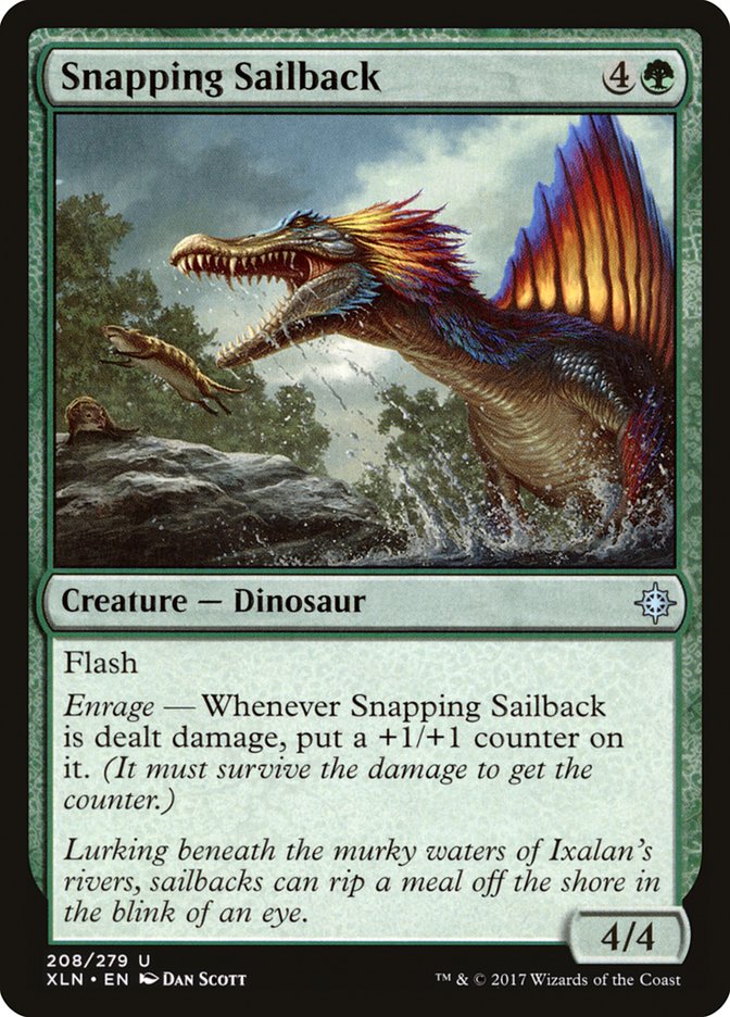 Snapping Sailback [Ixalan] | Deep Dive Games St. Marys