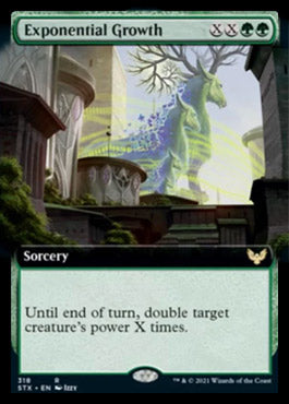 Exponential Growth (Extended Art) [Strixhaven: School of Mages] | Deep Dive Games St. Marys