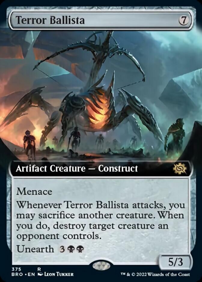 Terror Ballista (Extended Art) [The Brothers' War] | Deep Dive Games St. Marys