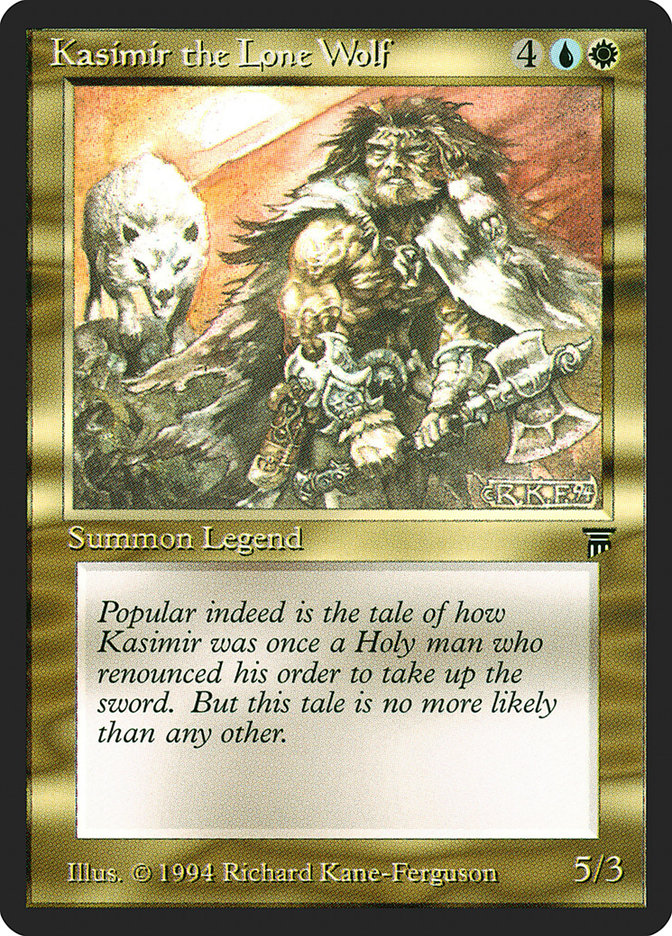 Kasimir the Lone Wolf [Legends] | Deep Dive Games St. Marys