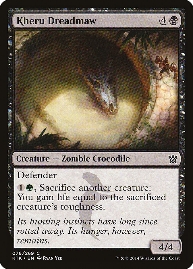 Kheru Dreadmaw [Khans of Tarkir] | Deep Dive Games St. Marys
