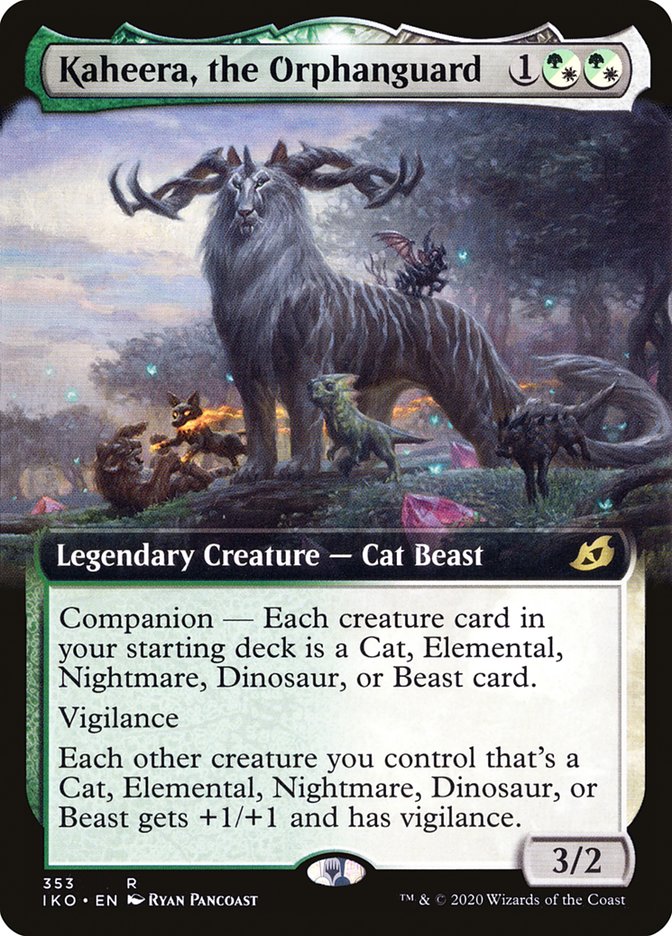 Kaheera, the Orphanguard (Extended Art) [Ikoria: Lair of Behemoths] | Deep Dive Games St. Marys