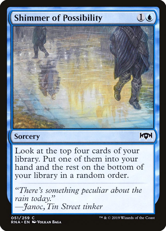 Shimmer of Possibility [Ravnica Allegiance] | Deep Dive Games St. Marys