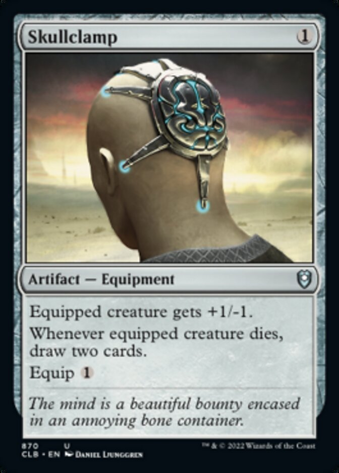 Skullclamp [Commander Legends: Battle for Baldur's Gate] | Deep Dive Games St. Marys