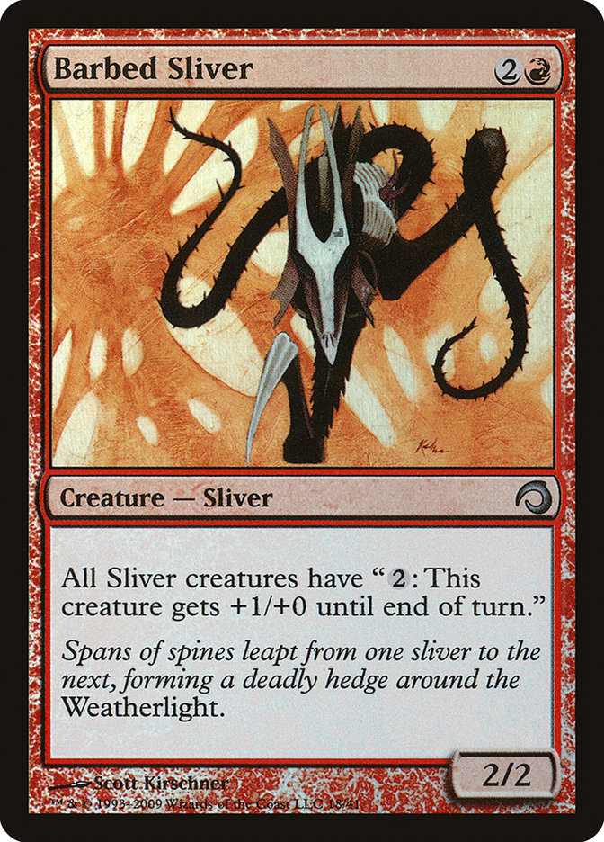 Barbed Sliver [Premium Deck Series: Slivers] | Deep Dive Games St. Marys