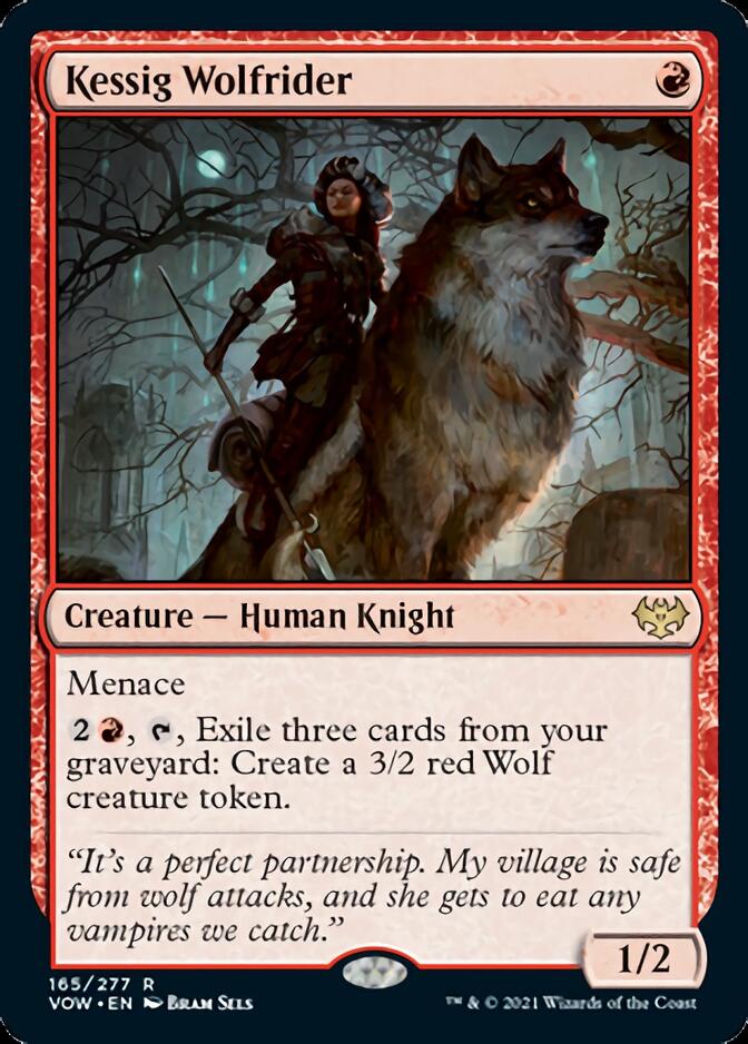 Kessig Wolfrider [Innistrad: Crimson Vow] | Deep Dive Games St. Marys