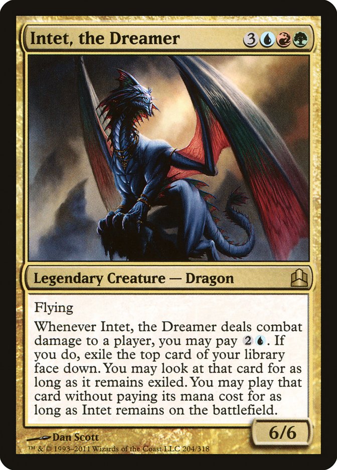 Intet, the Dreamer [Commander 2011] | Deep Dive Games St. Marys