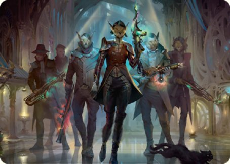 Family's Favor Art Card [Streets of New Capenna Art Series] | Deep Dive Games St. Marys