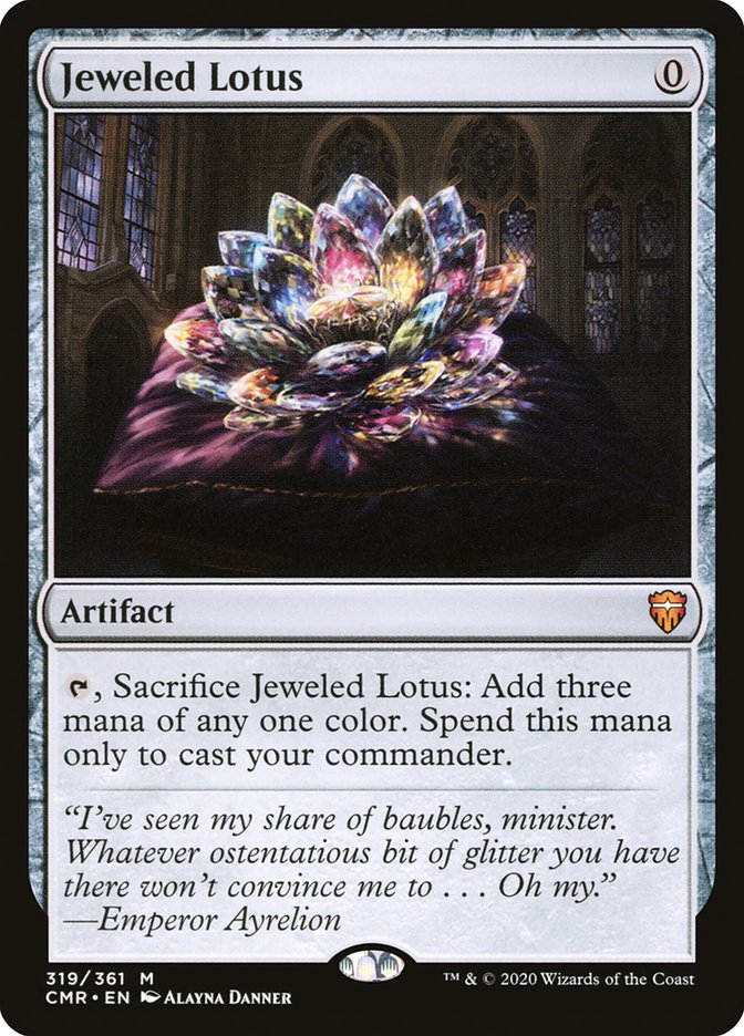 Jeweled Lotus [Commander Legends] | Deep Dive Games St. Marys