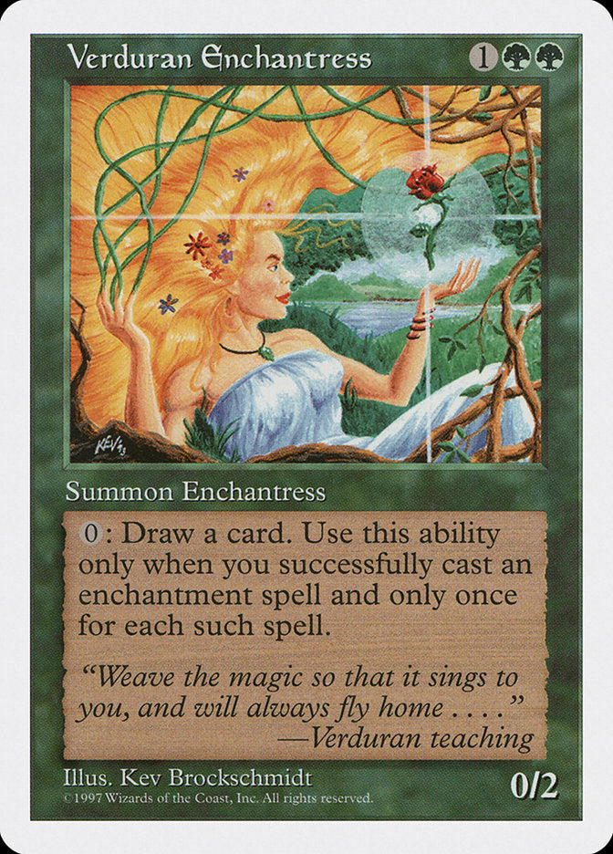 Verduran Enchantress [Fifth Edition] | Deep Dive Games St. Marys