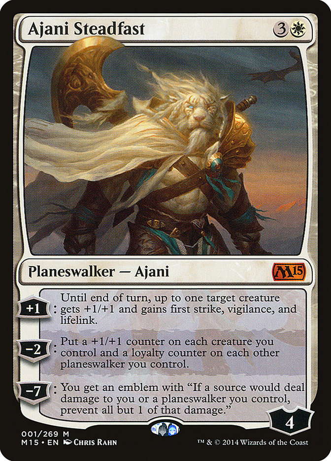 Ajani Steadfast [Magic 2015] | Deep Dive Games St. Marys