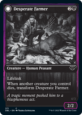 Desperate Farmer // Depraved Harvester [Innistrad: Double Feature] | Deep Dive Games St. Marys