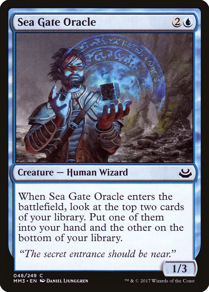 Sea Gate Oracle [Modern Masters 2017] | Deep Dive Games St. Marys