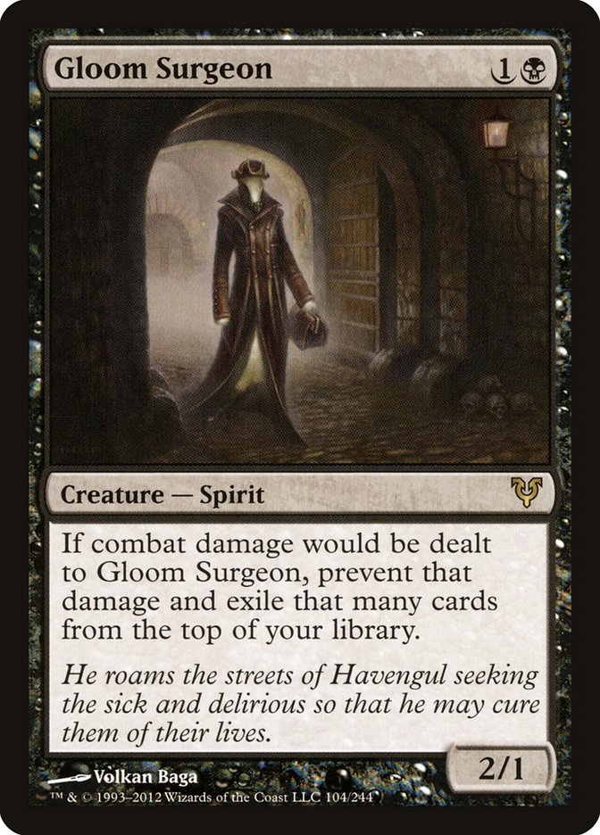 Gloom Surgeon [Avacyn Restored] | Deep Dive Games St. Marys