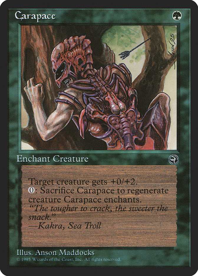 Carapace (Kakra Flavor Text) [Homelands] | Deep Dive Games St. Marys
