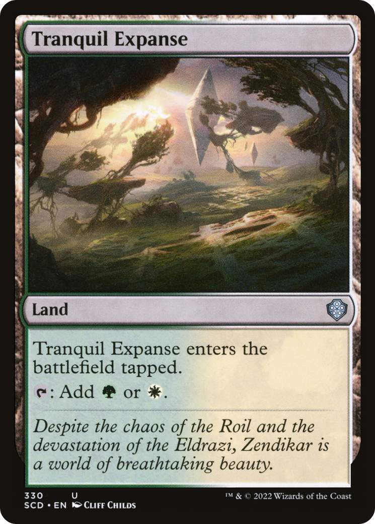 Tranquil Expanse [Starter Commander Decks] | Deep Dive Games St. Marys