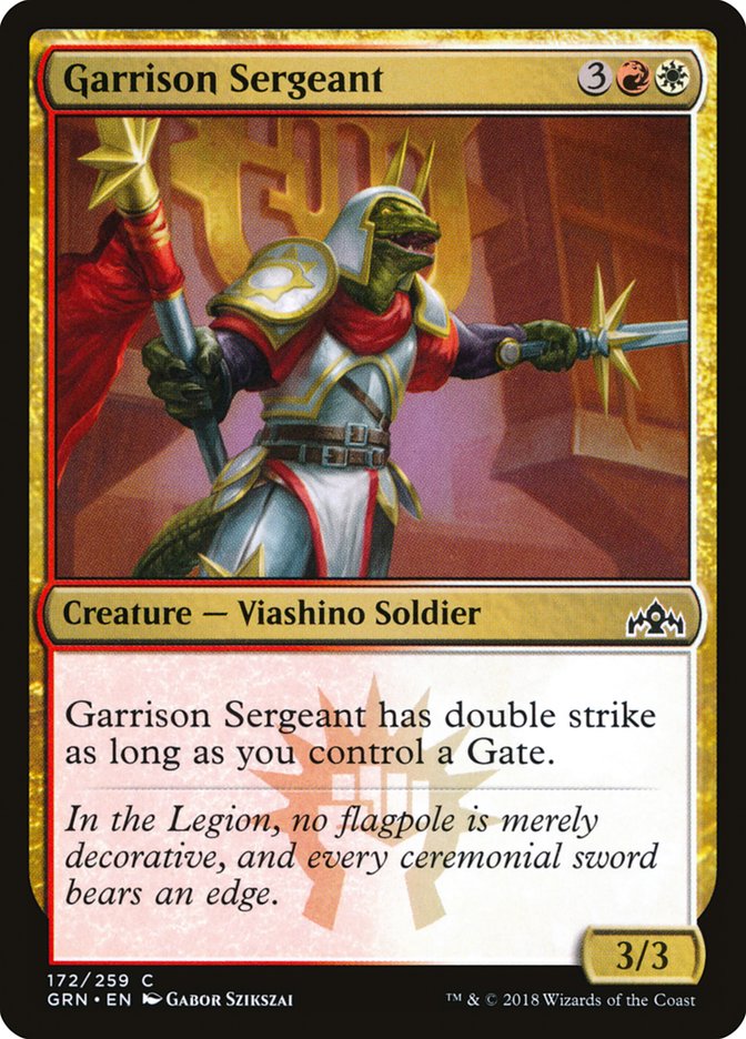 Garrison Sergeant [Guilds of Ravnica] | Deep Dive Games St. Marys