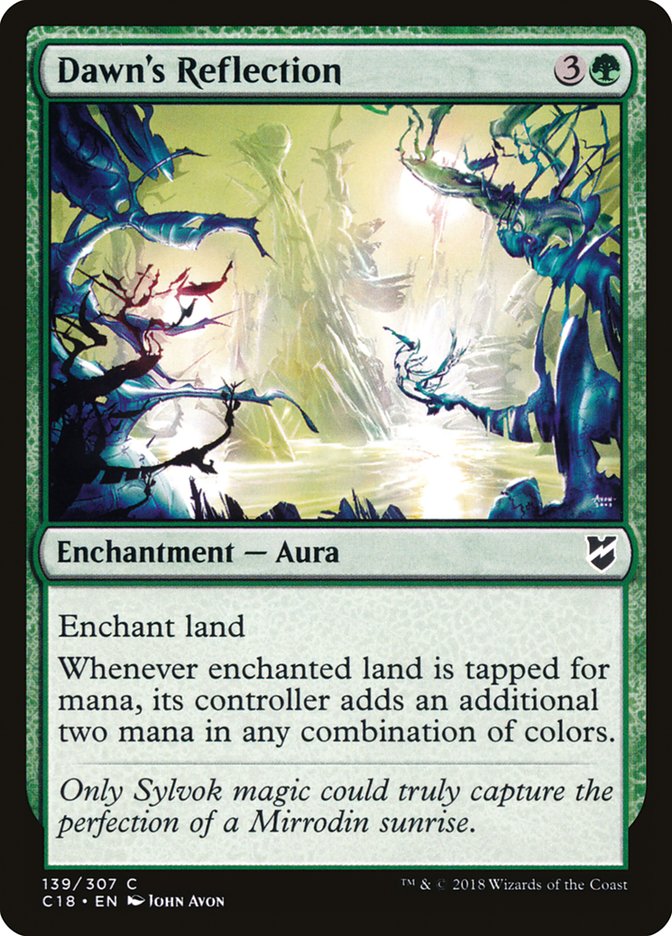 Dawn's Reflection [Commander 2018] | Deep Dive Games St. Marys
