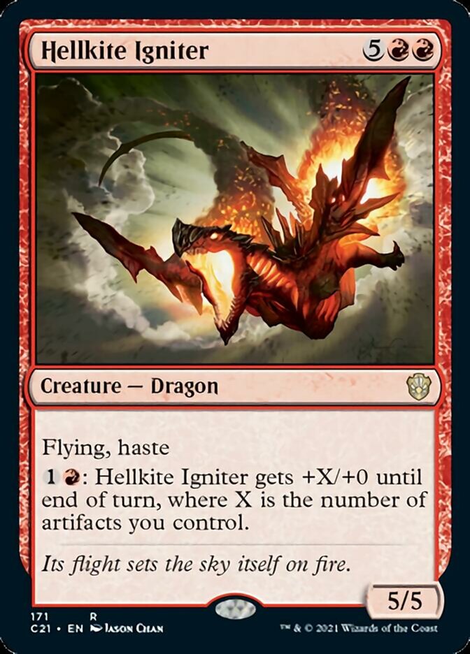 Hellkite Igniter [Commander 2021] | Deep Dive Games St. Marys