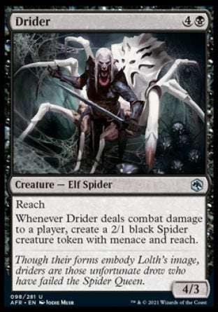 Drider [Dungeons & Dragons: Adventures in the Forgotten Realms] | Deep Dive Games St. Marys