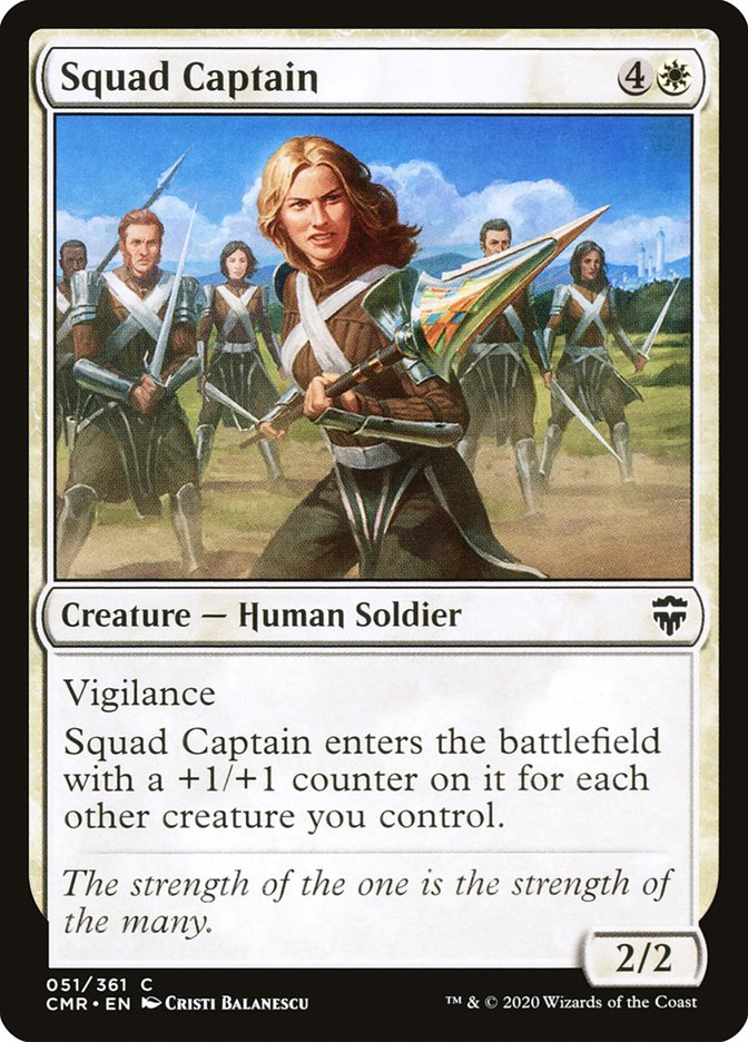 Squad Captain [Commander Legends] | Deep Dive Games St. Marys